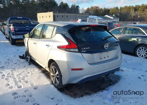 2019 Nissan Leaf S Plus из США, поврежденный, VIN 1N4BZ1CP9KC320115